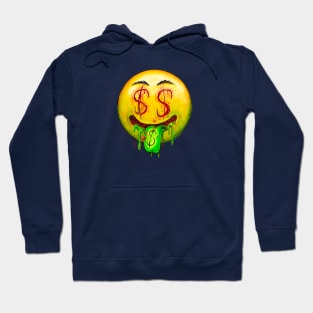 Money face emoji Hoodie